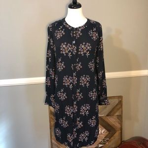 Floral Loft Blouse Dress